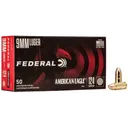 Federal American Eagle 9mm 124gr FMJ Ammo - Box of 50 - Federal Ammunition