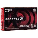 Federal American Eagle 223 Rem 75gr TMJ Ammo - Box of 20 - Federal Ammunition