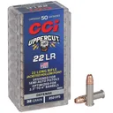 CCI Uppercut 22 LR 32gr Plated HP Ammo - Box of 50 - Cci
