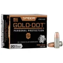 Speer Gold Dot 9mm Luger 115gr GDHP Ammo - Box of 20 - Speer