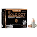Speer Gold Dot 9mm Luger 124gr GDHP Ammo - Box of 20 - Speer