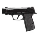 SIG Sauer P365 AXG Luxe Optic Ready .380 ACP Pistol With Comp - 3.1" - Black Luxe - 3x 12rd Mags - Sig Sauer