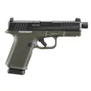 Ruger RXM 9mm Pistol With Threaded Barrel - 4.5" - OD Green - 2x 15rd Mags - Ruger