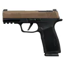 SIG Sauer P365 X-Series 9mm Pistol - 3.7" - 2-Tone Bronze - 2x 17rd Mags - Sig Sauer