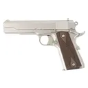Tisas Stakeout 9mm / .38 Super 1911 Pistol - 5" - Nickel - 2x 9rd Mags - Tisas