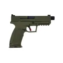 Tisas PX-9 Duty Optic Ready 9mm Pistol with IWB Holster - 4.6" - ODG - 1x 18rd, 1x 20rd Mags - Tisas