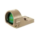 Viridian RFX35 Pistol Red Dot Sight with Picatinny Mount - 3 MOA - Green - FDE - Viridian