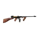 Auto-Ordnance 1927A-1 Thompson Trump Fight 45 ACP Pistol Caliber Carbine - 18" - Black/Gold - 1x 50rd Drum, 1x 20rd Mag - Auto Ordnance