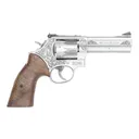 Smith & Wesson 686 Plus Engraved .357 Magnum / .38 Special Revolver - 4" - Satin Stainless - 7 Round - Smith & Wesson