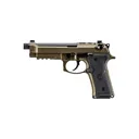 Beretta M9A4 Overlanding Optic Ready 9mm Pistol - 5" - Nomad Bronze - 2x 15rd Mags - Beretta