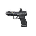 CANIK TTI Combat Optic Ready 9mm Pistol With Red Dot - 4.6" - Smoke - 1x 18rd, 1x 21rd Mags - Canik