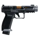 CANIK TTI Combat Optic Ready 9mm Pistol - 4.6" - Smoke - 2x 10rd Mags - Canik