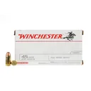 Winchester Target .45 ACP 230 gr FMJ Ammo - Box of 50 - Winchester