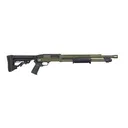 Mossberg 590R 12 Gauge Pump Action Shotgun - 18.5" Breacher Barrel - OD Green - 6 Round - Mossberg