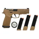 SIG Sauer P365 Fuse 9mm Pistol - 4.3" - Coyote - 2x 21rd, 2x 17rd Mags - Sig Sauer