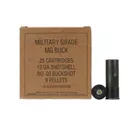 Winchester Military Grade 12ga 2.75" Buckshot #00 9 Pellets - Box of 25 - Winchester
