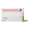 Winchester USA White Box 308 Win 147gr FMJ Ammo - Box of 20 - Winchester