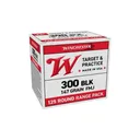Winchester USA White Box 300 Blackout 147gr FMJ Ammo - Box of 125 - Winchester