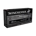 Winchester USA .45 ACP 230gr FMJ Super Suppressed Ammo - Box of 50 - Winchester