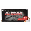 CCI Blazer 380 ACP 95gr Aluminum Cased TMJ Ammo - Box of 50 - Cci