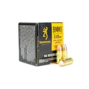 Browning Training & Practice 9mm 115gr FMJ Ammo - Box of 50 - Winchester