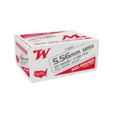 Winchester USA White Box M193 5.56 NATO 55gr FMJ Ammo - Box of 500 - Winchester