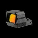 Osight XE Enclosed Pistol Red Dot Sight - Advanced Multi Reticle System RMR Footprint - Osight