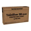 Winchester Brown Box 7.62 NATO 150gr SP Ammo - Box of 20 - Winchester