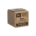 Winchester 9mm 115gr FMJ Ammo - Box of 50 - Winchester