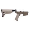Bravo Company Manufacturing MK2 AR-15 Lower Receiver with Mod 0 Stock - Complete Lower - FDE - Cosmetic Blem - Primary Arms Exclusive - Bravo Company Manufacturing