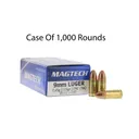 Magtech 9mm Luger 115gr FMJ Ammo - Case of 1000 - Magtech