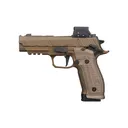 SIG Sauer P226X-AGENCY Optic Ready 9mm Pistol W/ ROMEO-X SIG-LOC PRO - 3.8" - Bronze - 3x 20rd Mags - Sig Sauer