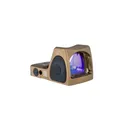 Trijicon RMR Type 2 Adjustable LED Red Dot Sight - 3.25 MOA - Green Reticle - Coyote Brown - Trijicon