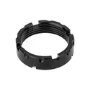 Forward Controls Design Billet Castle Nut - Black - Forward Controls Design
