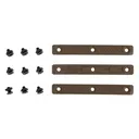 Slate Black Industries 3-Slot M-LOK Slate Panels - FDE - Slate Black Industries