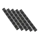 Bravo Company Manufacturing 5.5" M-LOK Rail Panel Kit - 5 Pack - Black - Bravo Company Manufacturing