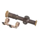 NightForce ATACR 1-8x24 FFP FDE Scope FC-DMX Reticle with Reptilia Corp AUS FDE Mount - Nightforce Optics