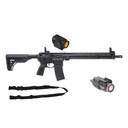 FN America FN15 16" SRP G2P with Backup Iron Sights and Primary Arms SLx Advanced Push Button Micro Red Dot Sight - Gen II, Magpul MS1 Sling - Black, and Streamlight TLR RM 1 Compact Rail Mount Light - 500 Lumen - Black - FN