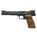 Smith & Wesson Model 41 .22 LR Rimfire Pistol - 7" - Brown - 2x 10rd Mags - Smith & Wesson