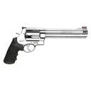 Smith & Wesson Model 500 Revolver 500 S&W Magnum - 8.38" - Satin Stainless - HiViz Sights - Smith & Wesson