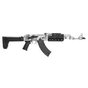 Zastava ZPAP M70 AK-47 Rifle 7.62x39 - 16.25" - White Camo - Zastava