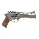 Chiappa Rhino 60DS 357 Magnum Revolver - Nickel - 6" - Chiappa