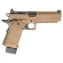 Springfield Armory FIRSTLINE 1911 DS PRODIGY 9mm Pistol - 5" - Coyote -  3 Magazines - Springfield Armory