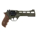 Chiappa Firearms Rhino 60DS .357 Magnum 6 Round Revolver - OD Green/Walnut - 6" - Chiappa
