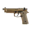 Beretta M9A4 Optic Ready 9mm Pistol With Threaded Barrel - 5.0" - FDE - 3x 18rd Mags - Beretta