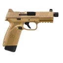 FN America 545 Tactical Optic Ready .45 ACP Pistol - 4.7" - FDE - 2x 10rd Mags - Fn America