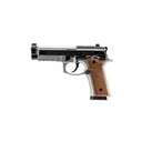 Beretta 92GTS 9mm Single Action Semi-Auto Pistol - 4.7" - Wood Grips - Black - 18rd - Beretta