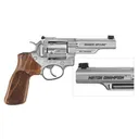 Ruger GP100 Match Champ Revolver 357mag/38spcl - 4.2" - Satin Stainless - Wood Grips - Ruger