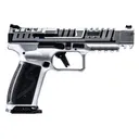 Canik SFX Rival-S Optic Ready 9mm Pistol With Steel Frame - 5.0" - Silver - 2x 18rd Mags - Canik