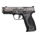 Smith & Wesson M&P 2.0 Metal Carry Comp PC Optic Ready 9mm Pistol - 4.22" - Grey - 2x 17rd Mags - Smith & Wesson
